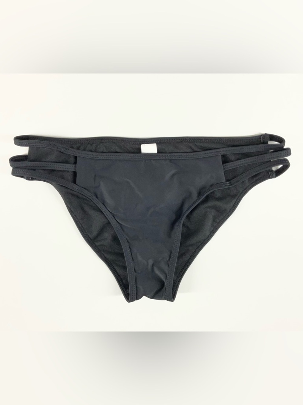 Bingo Surf Black Side String Bikini Bottom Juniors Size Small